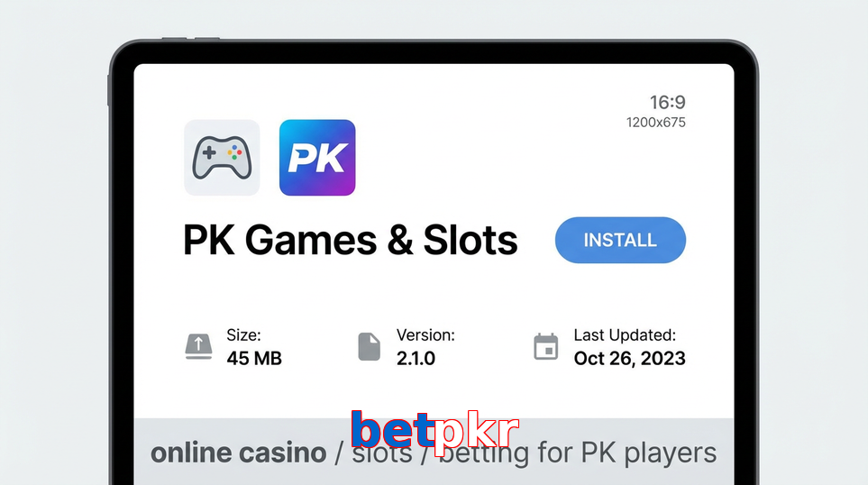 Game list for Betpkr gameapk section